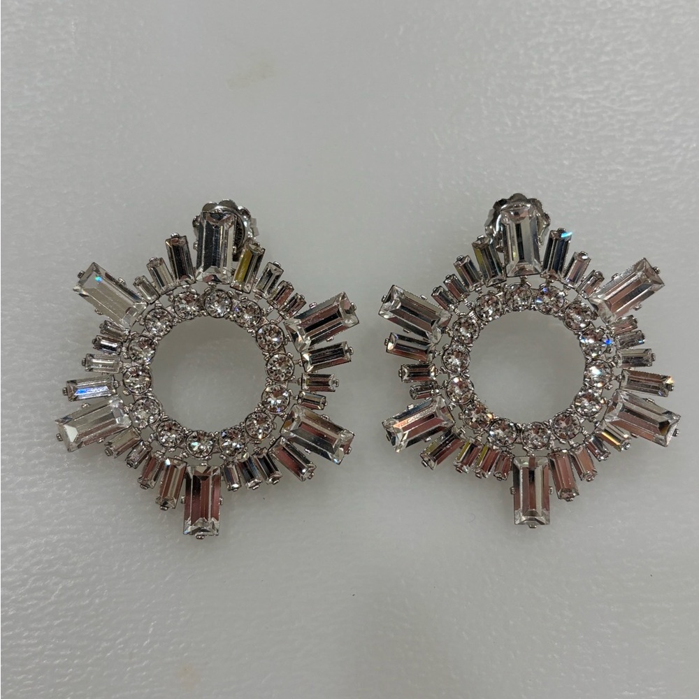 Amina Muaddi Begum Crystal Earring